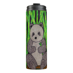 Bouteilles Isothermes Panda (simple) - Tumbler thermique