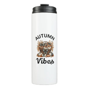 Bouteilles Isothermes Panier citrouille vibes d'automne