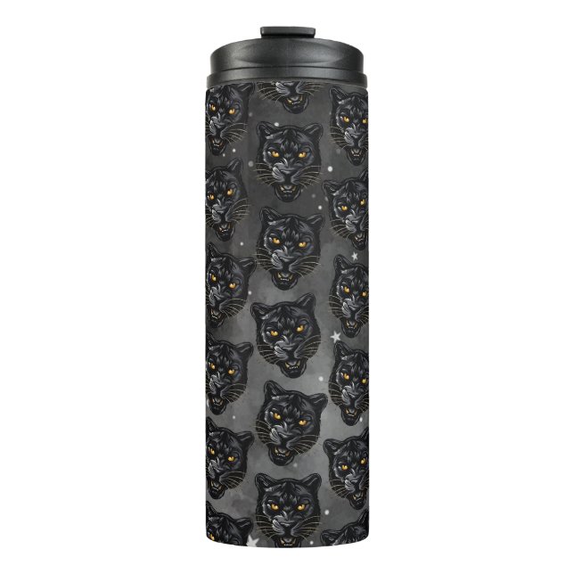 Bouteilles Isothermes Panthère noire (Devant)
