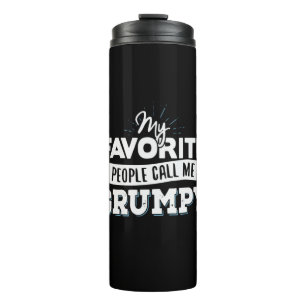 Bouteilles Isothermes Papa Cadeau Mes Favoris Les Gens M'Appelent Grumpy