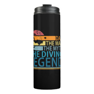 Bouteilles Isothermes Papa L'Homme Le Mythe La Légende De La Plongée