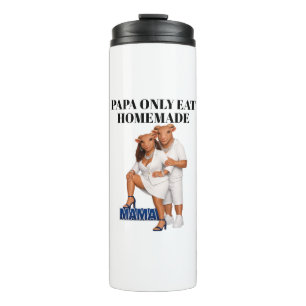 Bouteilles Isothermes papa ne mange que fait maison