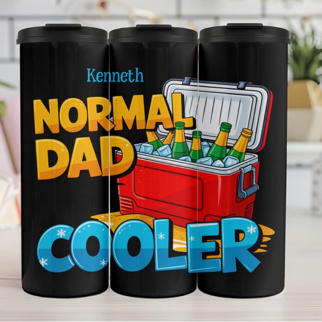 Bouteilles Isothermes Papa Normal : Glacière Plein D'Amusement (Créateur téléchargé)