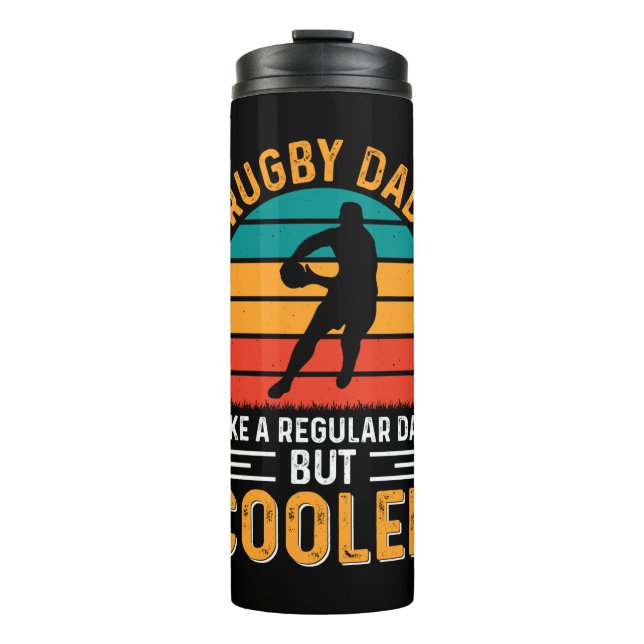 Bouteilles Isothermes Papa Rugby (Devant)