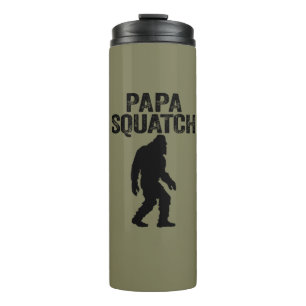 Bouteilles Isothermes Papa Squatch Funny Bigfoot - Cadeau Fête des pères