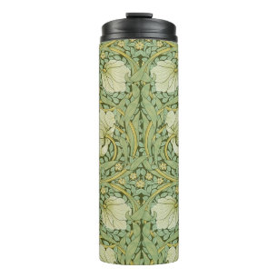 Bouteilles Isothermes Papier peint floral bleu Pimpernel de William Morr