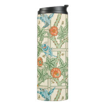 Papier peint victorien treillis de William Morris