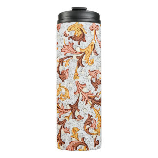 Bouteilles Isothermes Papier peint vintage - Motif floral du 18ème siècl