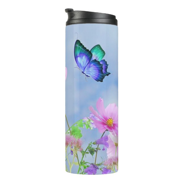 Bouteilles Isothermes Papillon (Tourné sur la droite)