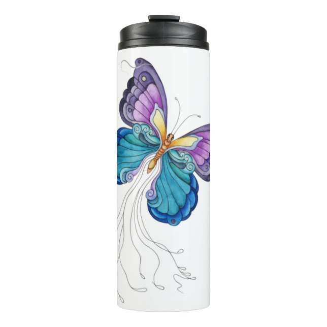Bouteilles Isothermes Papillon Fantaisiste (Devant)