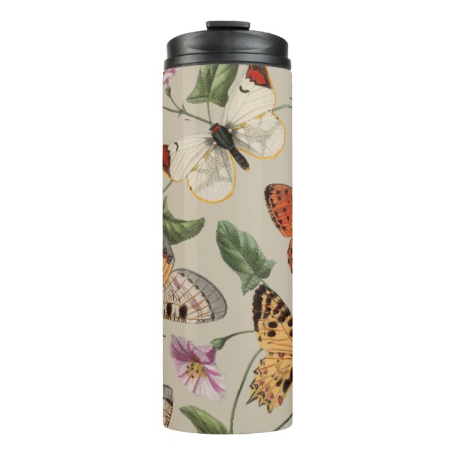 Bouteilles Isothermes Papillon Moth Nature Collection Dessin (Devant)