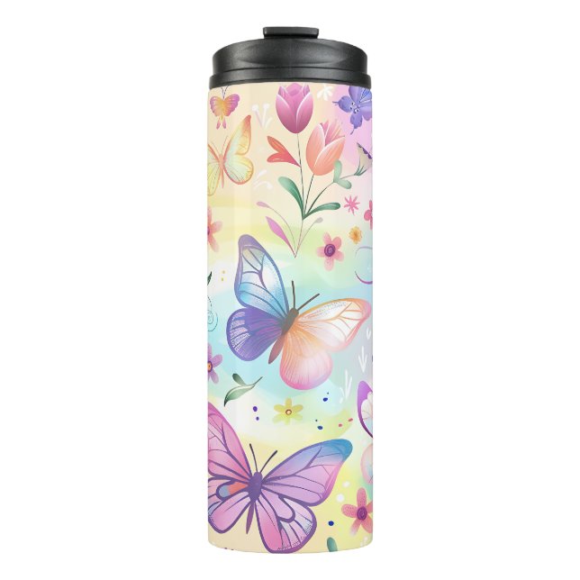 Bouteilles Isothermes Papillons Fées (Devant)