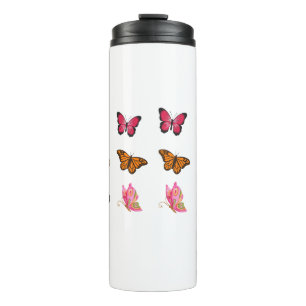 Bouteilles Isothermes Papillons Vintage – Illustrations d'Entomologie Co
