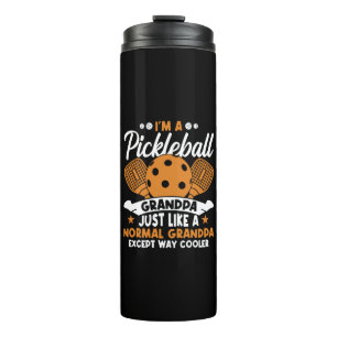 Bouteilles Isothermes Papy joueur de pickleball cool