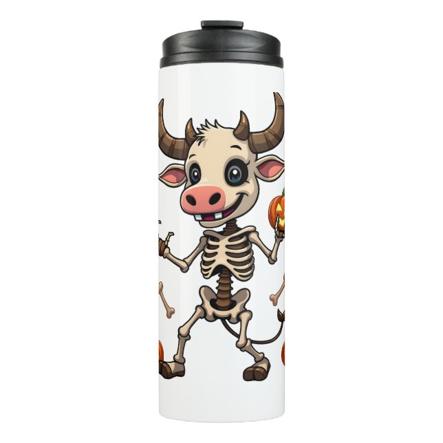 Bouteilles Isothermes Parade de la vache à squelette (Devant)