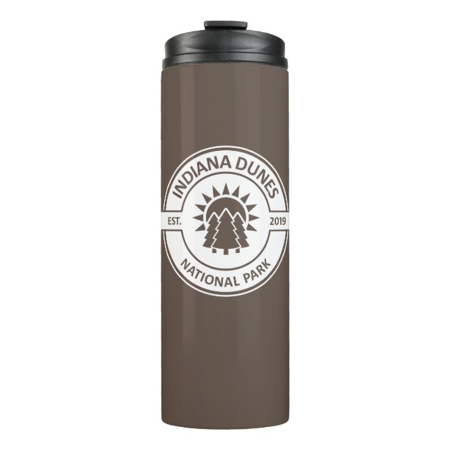 Bouteilles Isothermes Parc national des dunes d'Indiana Sun Trees (Devant)