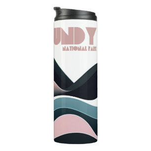 Bouteilles Isothermes Parc national Fundy Collines colorées