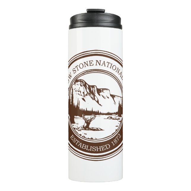 Bouteilles Isothermes Parc national vintage Yellowstone - Tumbler (Devant)