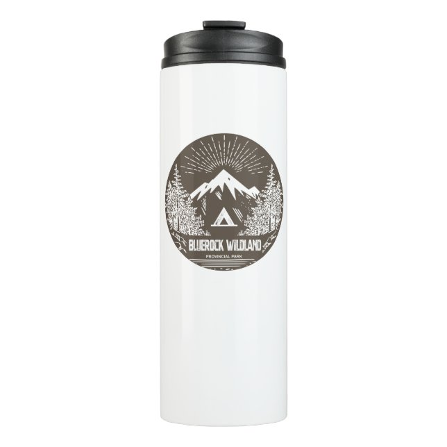 Bouteilles Isothermes Parc provincial Bluerock Wildland (Devant)