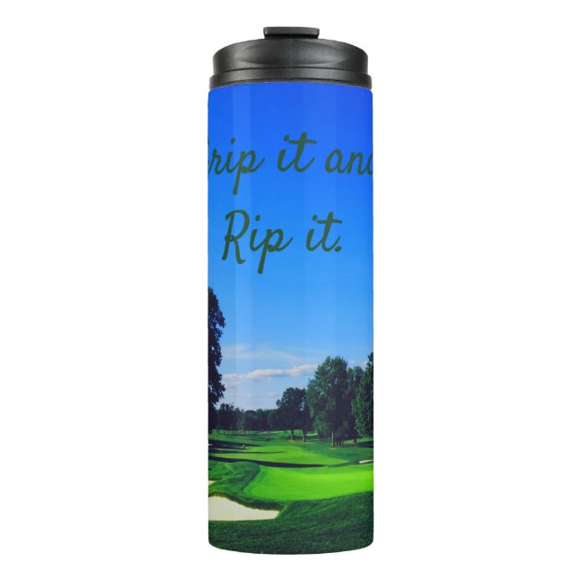 Bouteilles Isothermes Parcours de golf Grip it et Rip it (Devant)