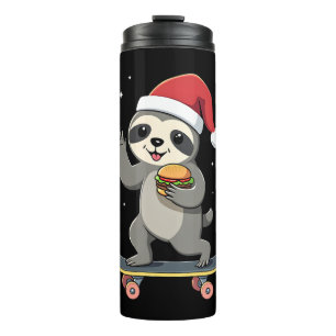 Bouteilles Isothermes PAResseux de noël Funny Christmas Sloth Planche à 