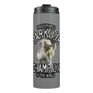 Bouteilles Isothermes Parkour Squirrel - drôle freerunning