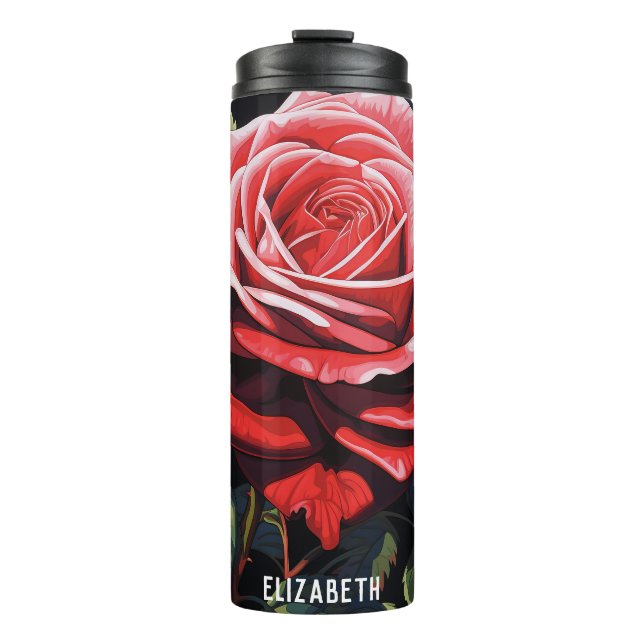 Bouteilles Isothermes Parleur de thé pour enfants à fleurs mignonne (Devant)