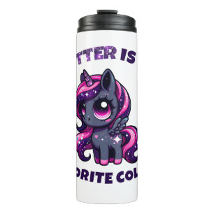 Bouteilles Isothermes Parties scintillant est ma couleur préférée mignon