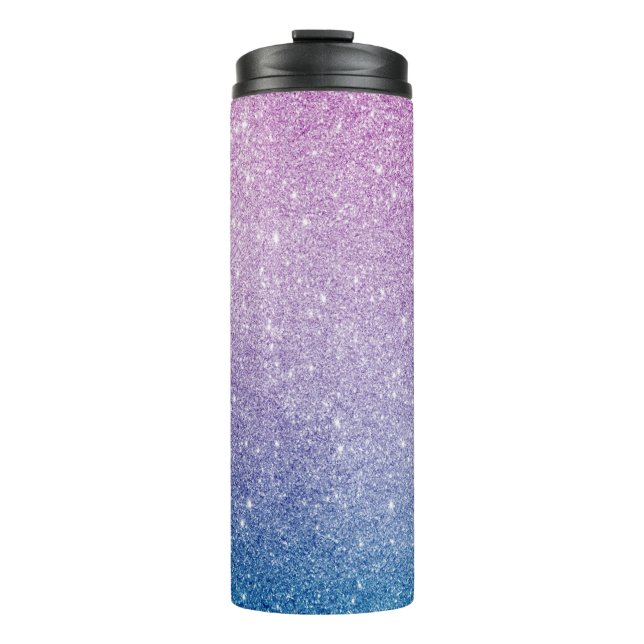 Bouteilles Isothermes Parties scintillant Ombre Thermal Tumbler (Devant)