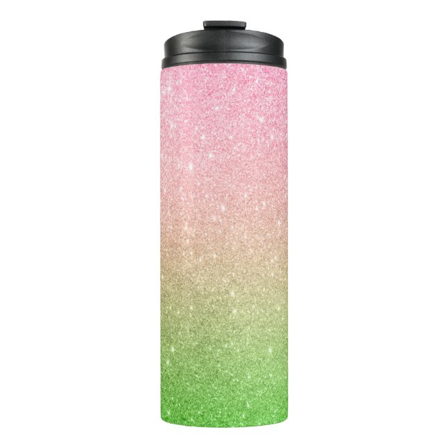 Bouteilles Isothermes Parties scintillant Ombre Thermal Tumbler (Devant)