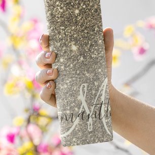 Bouteilles Isothermes Parties scintillant Or moderne étincelles Nom pers