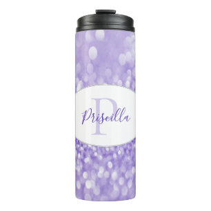 Bouteilles Isothermes Parties scintillant violette Personnaliser le tomb