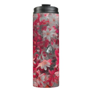 Bouteilles Isothermes Paruline florale rouge de vacances
