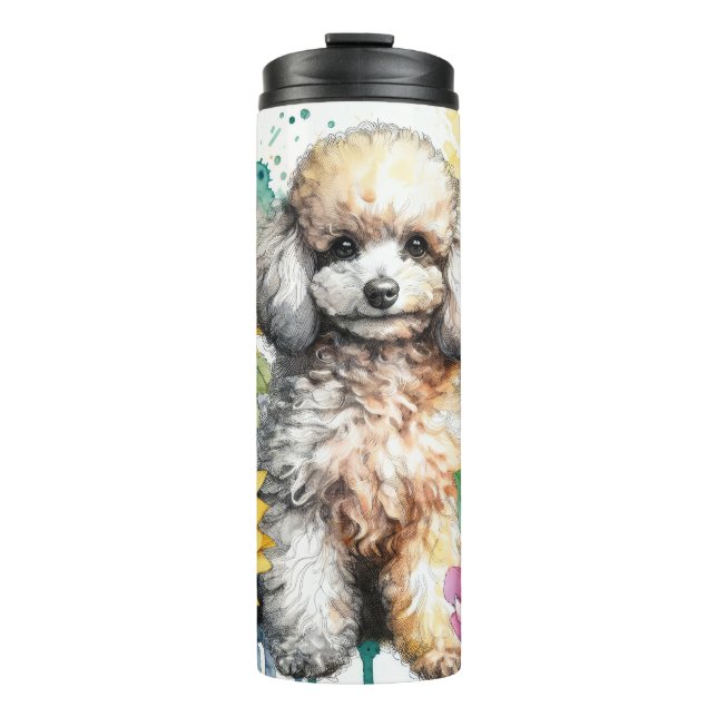 Bouteilles Isothermes Paruline thermale de caniche (Devant)