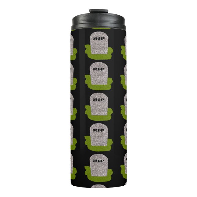 Bouteilles Isothermes Paruline thermale de tombstone RIP (Devant)