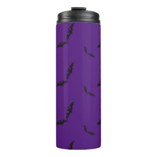Bouteilles Isothermes Paruline thermale violette Halloween/chauve-souris