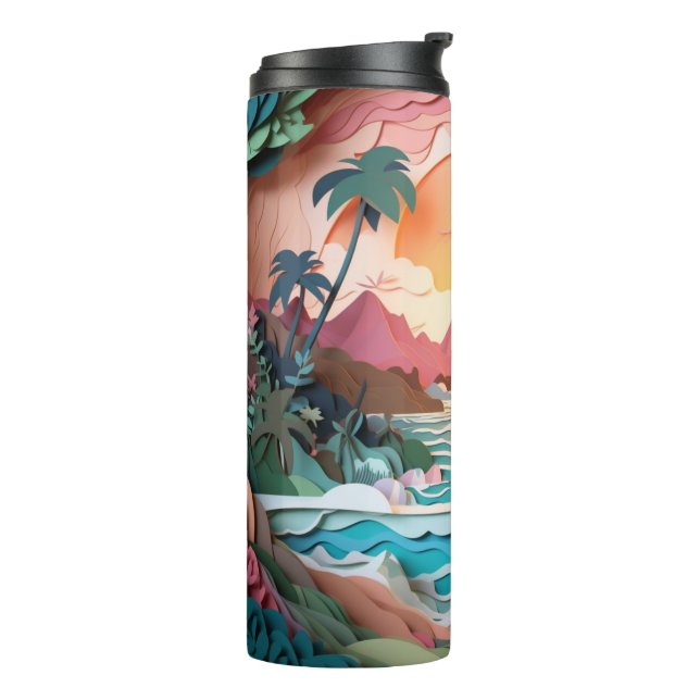 Bouteilles Isothermes Paruline thermique (Tourné sur la gauche)