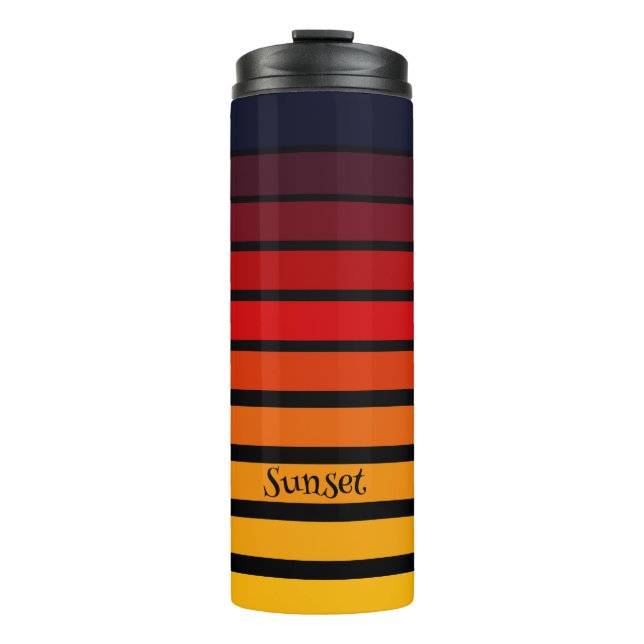 Bouteilles Isothermes Paruline thermique (Devant)