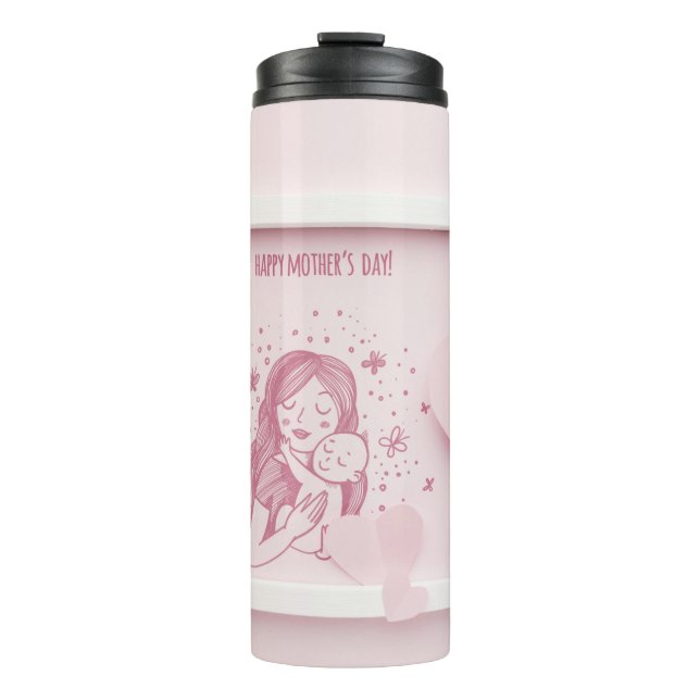 Bouteilles Isothermes Paruline thermique (Devant)