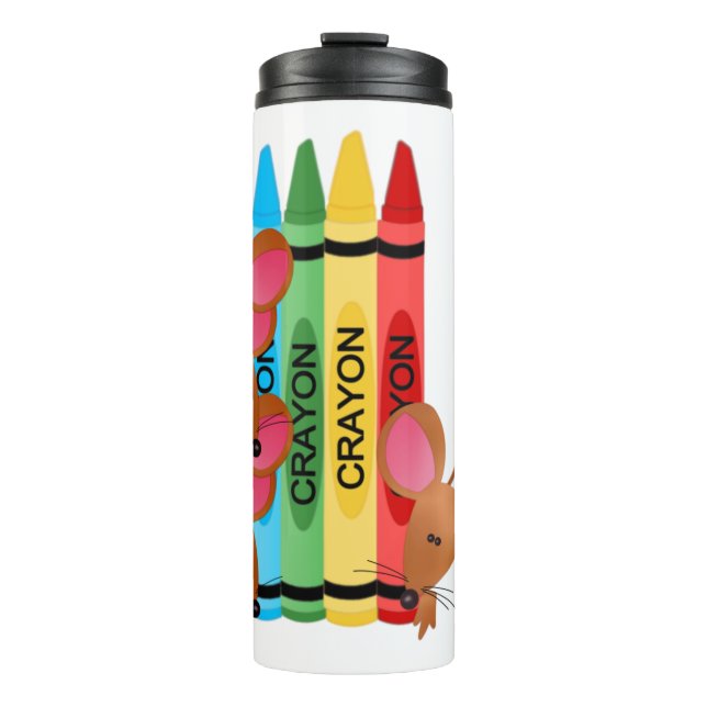 Bouteilles Isothermes Paruline thermique (Devant)