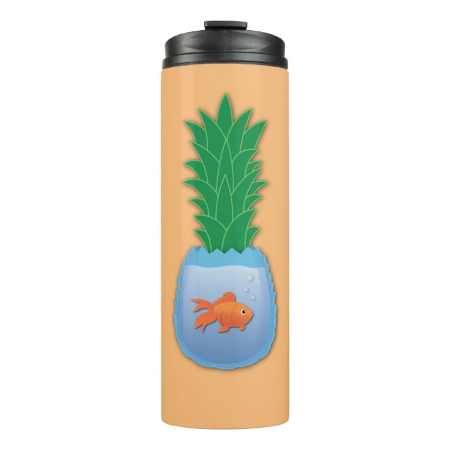 Bouteilles Isothermes Paruline thermique à ananas (Devant)