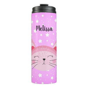Bouteilles Isothermes Paruline thermique à chaton personnalisée