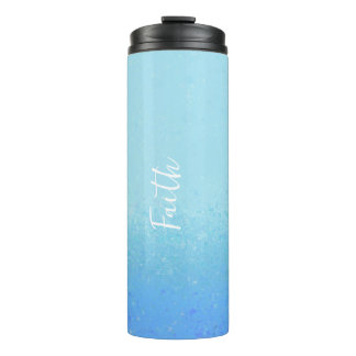 Bouteilles Isothermes Paruline thermique Abstraite bleu marine