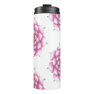 Bouteilles Isothermes Paruline thermique avec design Mandala