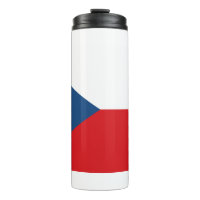 Paruline thermique avec drapeau de Czechia