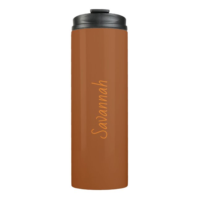 Bouteilles Isothermes Paruline thermique Brown rouille (Devant)