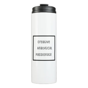 Bouteilles Isothermes Paruline thermique créative, analytique, passionné