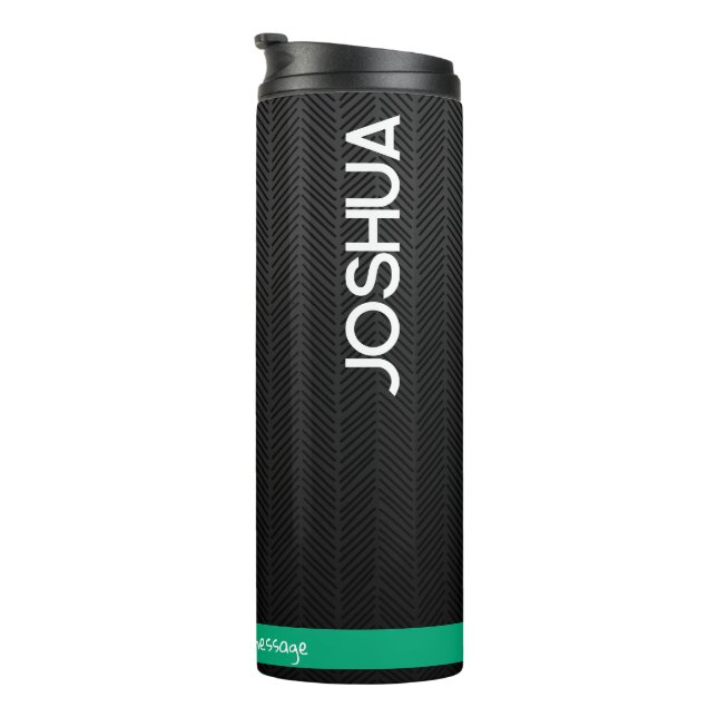 Bouteilles Isothermes Paruline thermique de nom personnalisé | Paruline  (Tourné sur la droite)