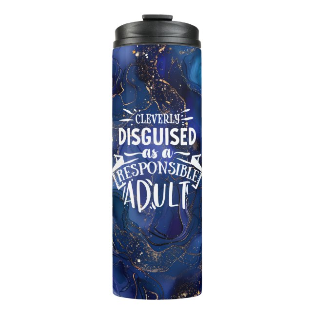 Bouteilles Isothermes Paruline thermique dissimulée (Devant)