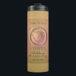 Bouteilles Isothermes Paruline thermique du 7e, 22e anniversaire du cuiv<br><div class="desc">Les 7ème et 22ème anniversaire mariage,  marqués par le métal de cuivre de la Godesse Vénus,  méritent une médaille de coeur sur une belle boîte à vin. Je suis également disponible pour des illustrations personnalisées spécialement et uniques faites pour vous,  juste message moi et je reviendrai immédiatement!</div>